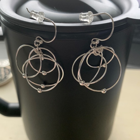 Silver Earrings - Picture 1 of 2